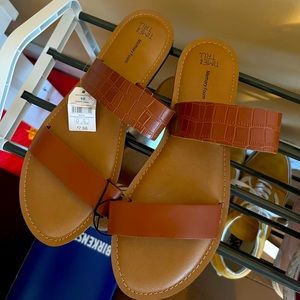 Brown sandals